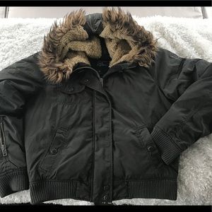 AE-Green bomber jacket